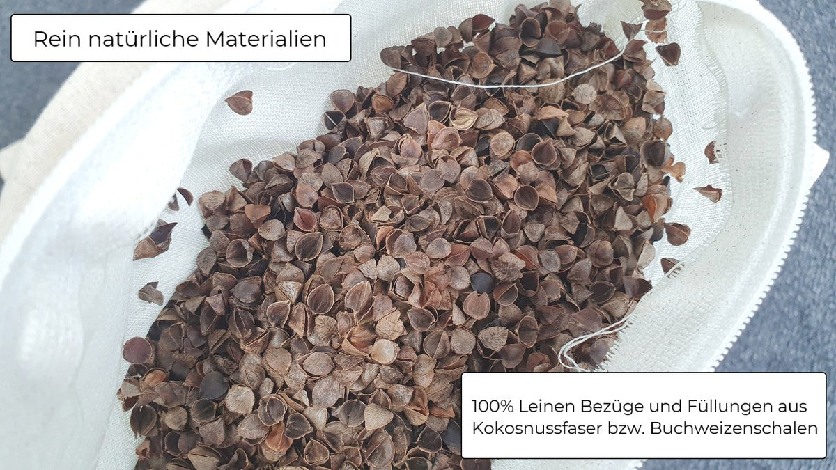 ERGOLEBEN Akupressur Premium Matten Set braun