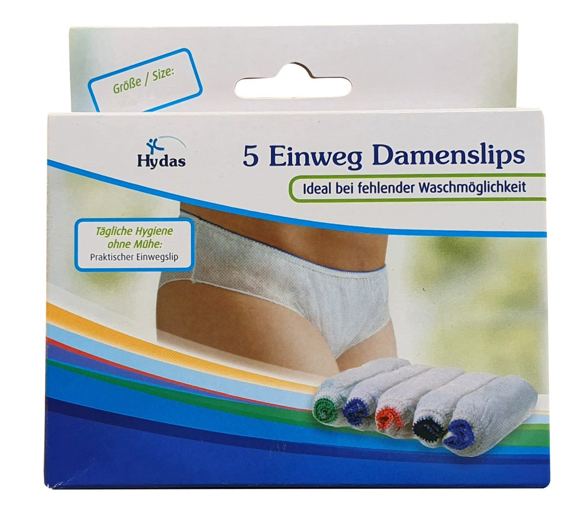HYDAS Einweg-Damenslips Gr. 38/40,ws,60er Pack