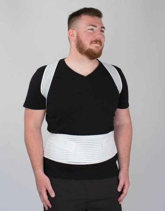 HYDAS Geradehalter mit Stützgürtel, XXL ws