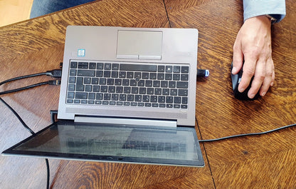 ERGOLEBEN VM Maus kabellos - links - medium