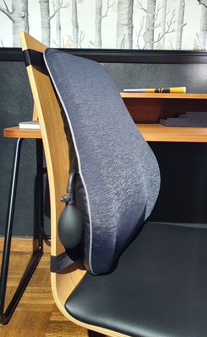 ERGOLEBEN Lendenstützkissen mit Luftkissen