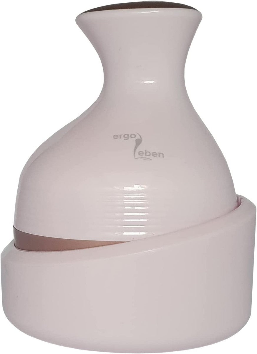 ERGOLEBEN Kopfmassagerät kabellos mit Akku rose