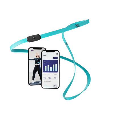 STRAFFR Sport Fitness Band mit App medium