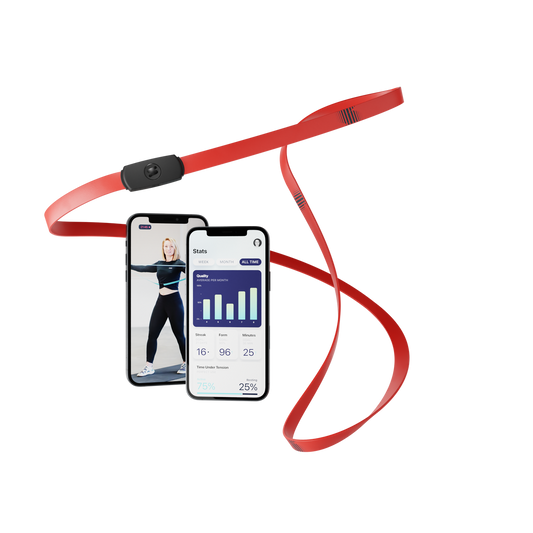 STRAFFR Sport Fitness Band mit App stark