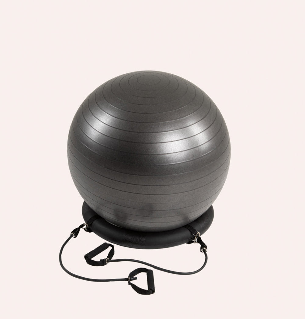 SWEDISH POSTURE Gymnastik Pilates Ball mit Widerstandsbändern