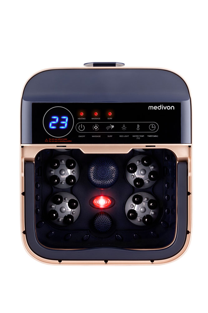 MEDIVON Hydro Wasser Shiatsu Fußmassagegerät