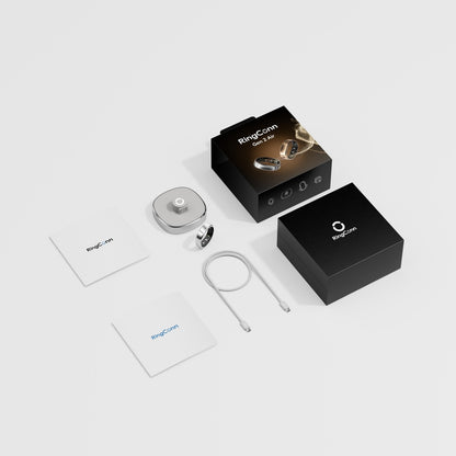RINGCONN Smarter Ring Gen2 Air silber