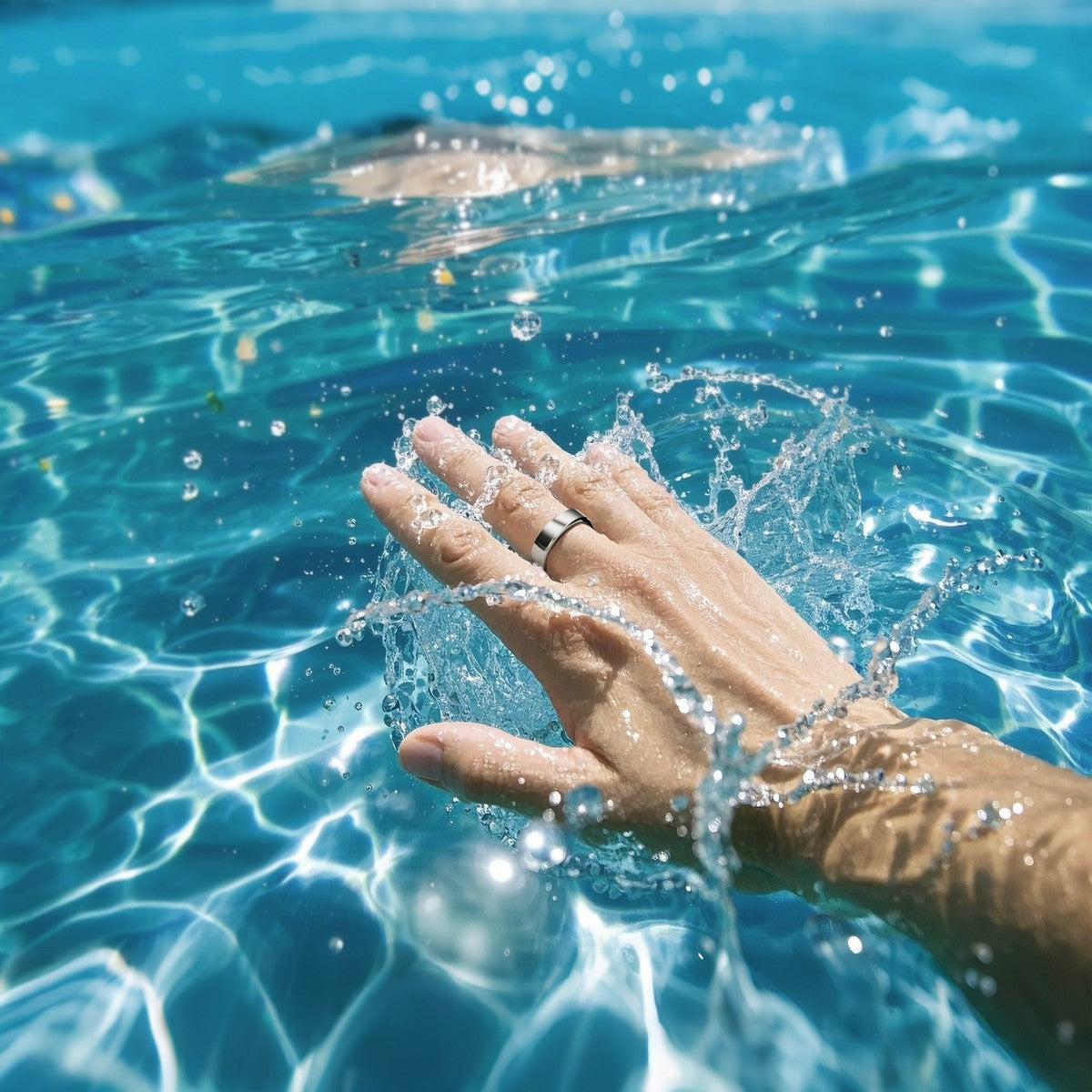 RINGCONN Smarter Ring Gen2 Air silber