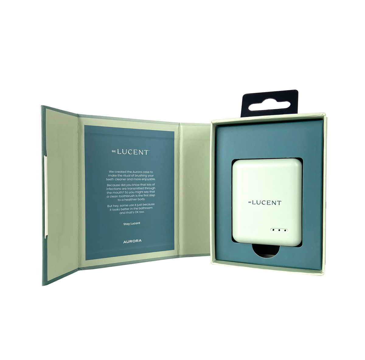 LUCENT Aurora Zahnbürsten Sterilisator mint