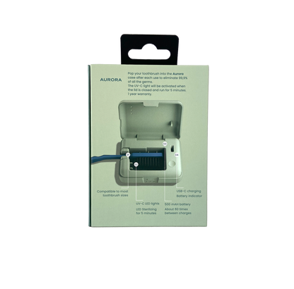 LUCENT Aurora Zahnbürsten Sterilisator mint
