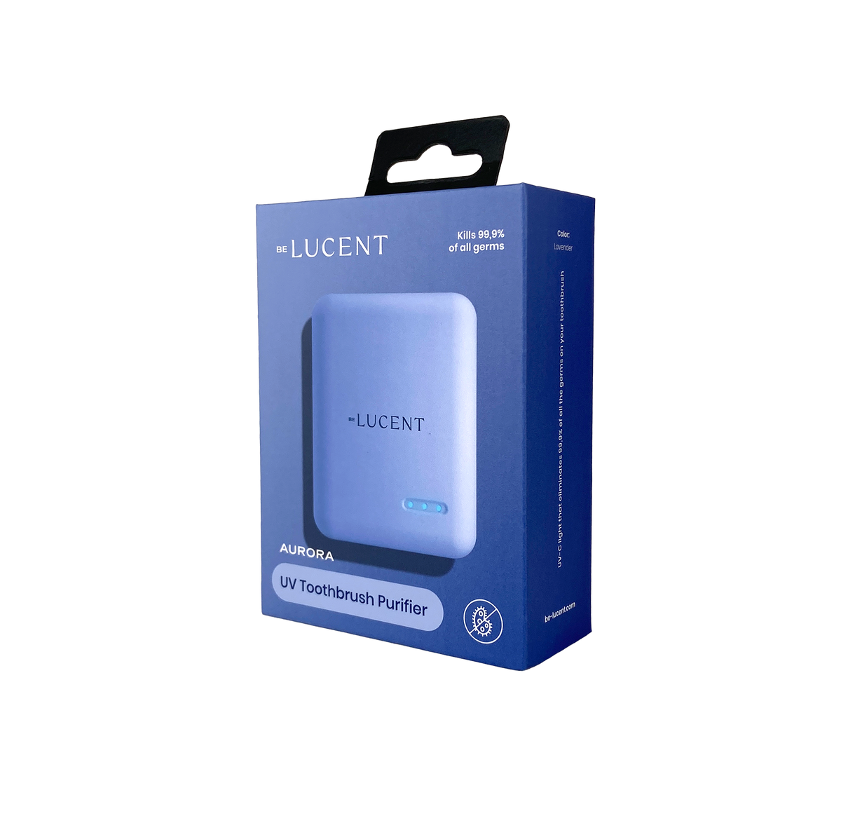 LUCENT Aurora Zahnbürsten Sterilisator lavendel