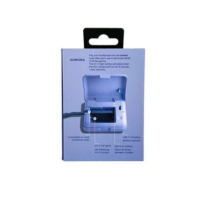 LUCENT Aurora Zahnbürsten Sterilisator lavendel