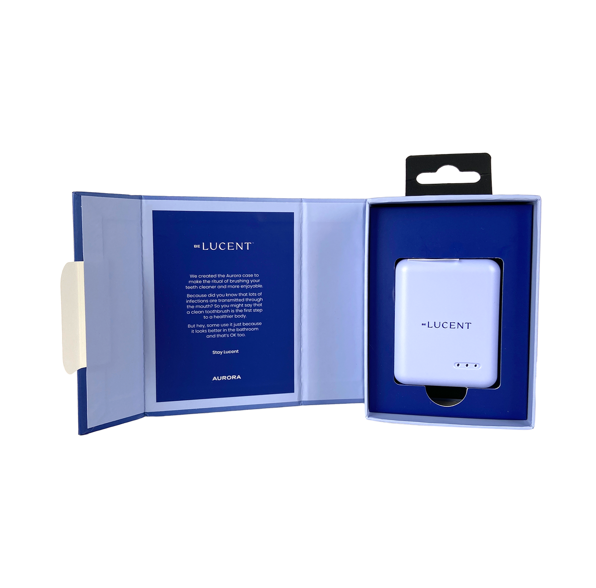 LUCENT Aurora Zahnbürsten Sterilisator lavendel