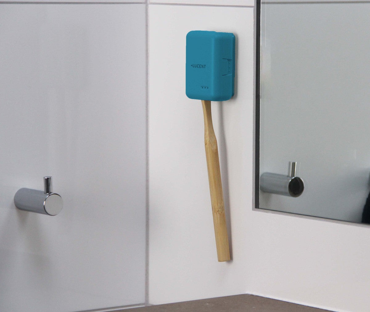 LUCENT Aurora Zahnbürsten Sterilisator blau