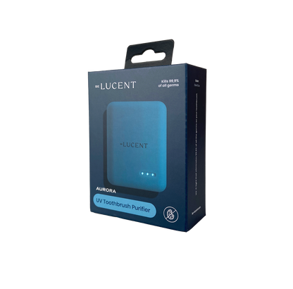 LUCENT Aurora Zahnbürsten Sterilisator blau