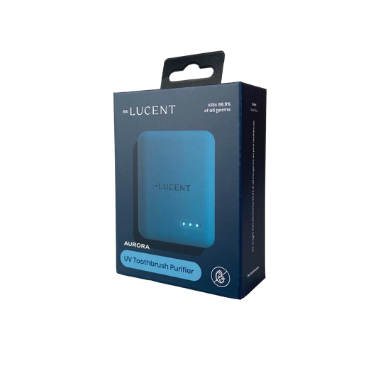 LUCENT Aurora Zahnbürsten Sterilisator blau