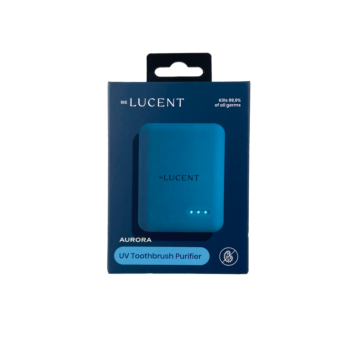 LUCENT Aurora Zahnbürsten Sterilisator blau
