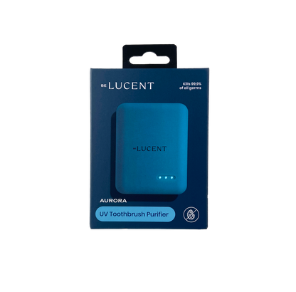 LUCENT Aurora Zahnbürsten Sterilisator blau