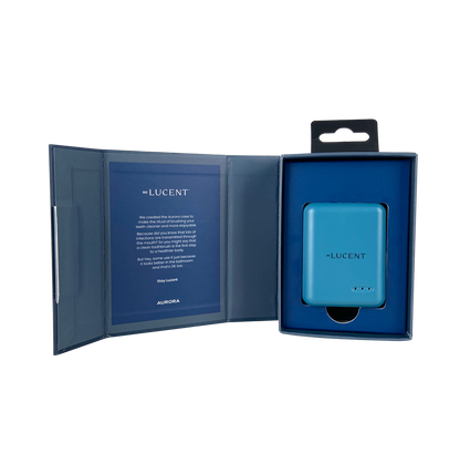 LUCENT Aurora Zahnbürsten Sterilisator blau