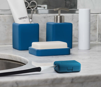 LUCENT Aurora Zahnbürsten Sterilisator blau