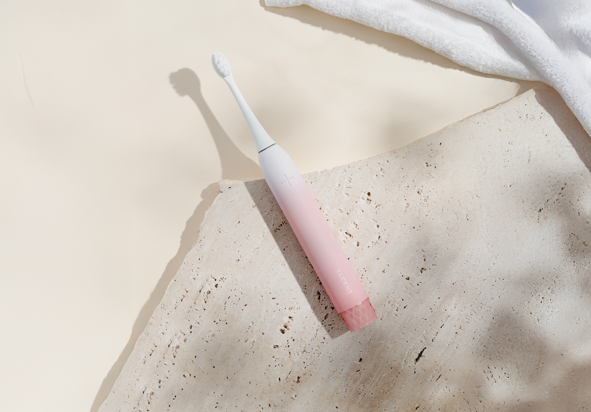 LUCENT Prism Elektrische Schall Zahnbürste pink
