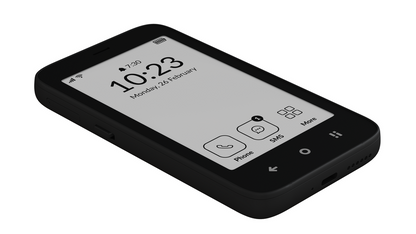 MUDITA Kompakt Smartphone E Ink Display Schwarz