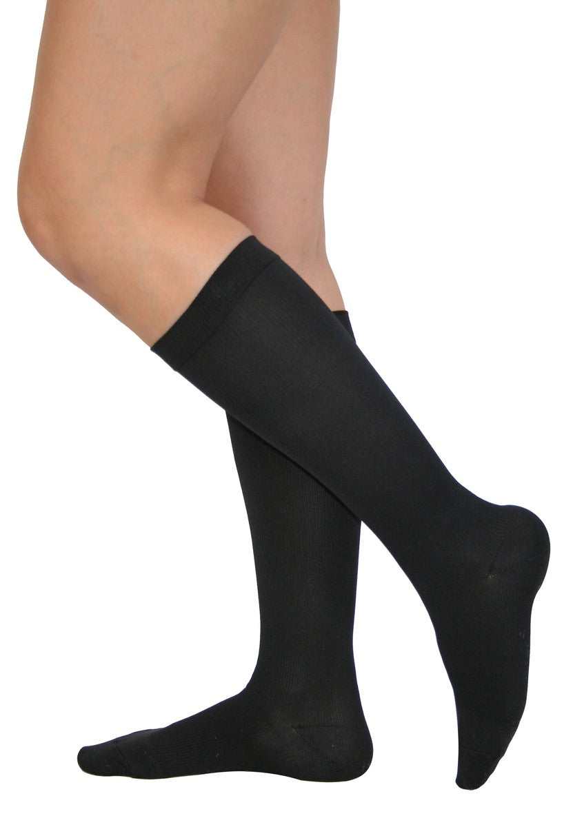 HYDAS Kompressionsstrümpfe schwarz Doppelpack