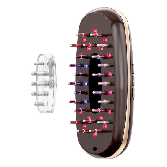 BEAUTIFLY Multifunktionaler Haarwuchs-Kamm dark