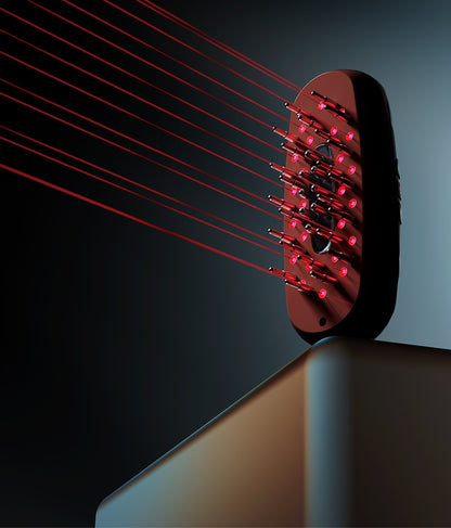 BEAUTIFLY Multifunktionaler Haarwuchs-Kamm rose