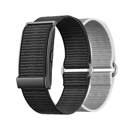 NILOX Screenless Smart Band with 2 Straps Black