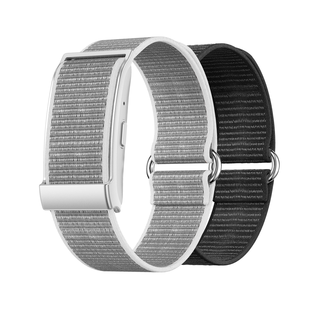 NILOX Screenless Smart Band with 2 Straps Silver