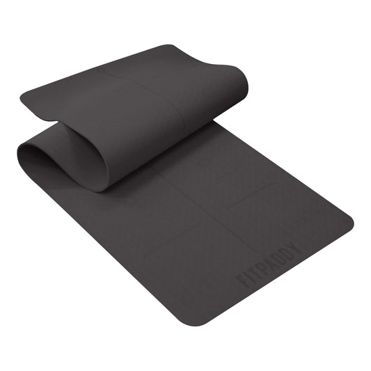 FITPADDY Eco TPE Yogamatte 6 mm Blau