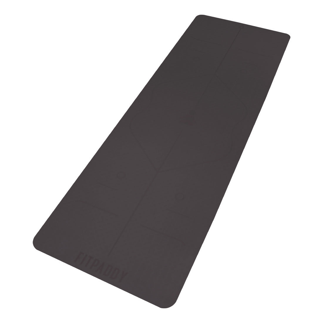 FITPADDY Eco TPE Yogamatte 6 mm Blau