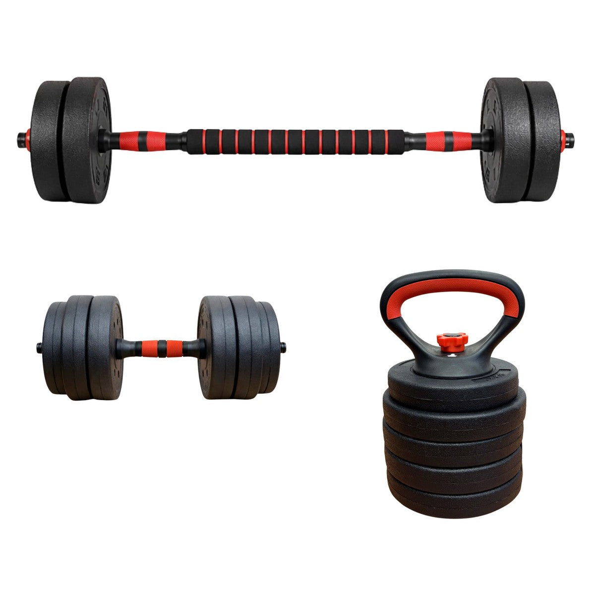 FITPADDY 3-in-1 Hantelset bis 15 kg
