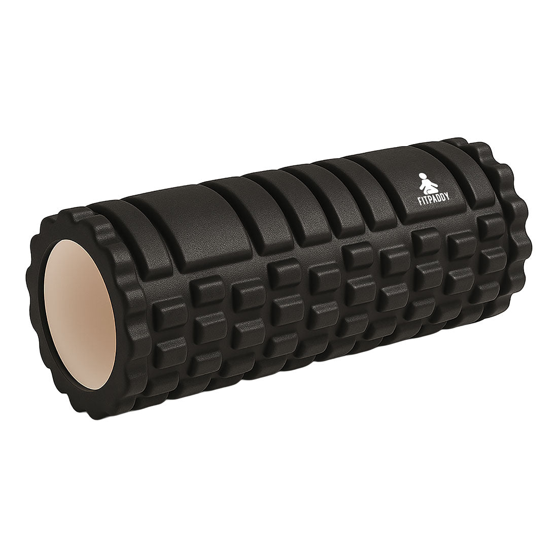 FITPADDY EVA Massage Rolle Schwarz
