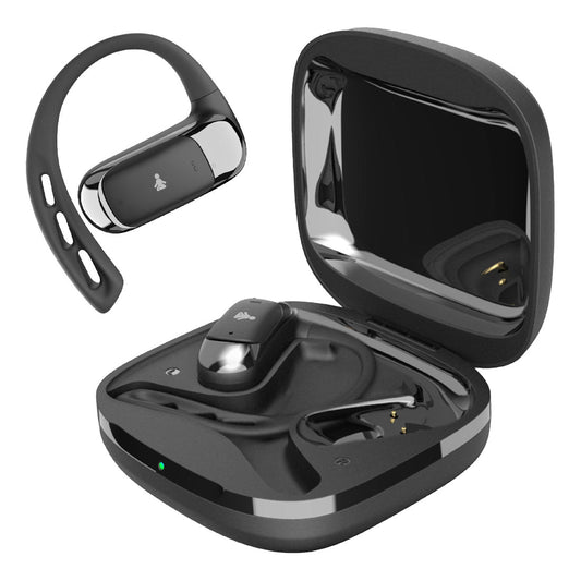FITPADDY Open-Ear Sportkopfhörer Schwarz