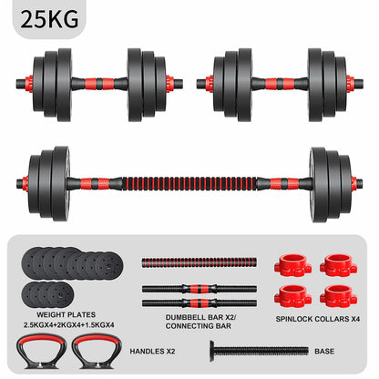 FITPADDY 3-in-1 Hantelset bis 25 kg