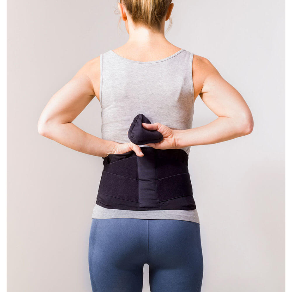 SWEDISH POSTURE Stabilize L Lendenstützgürtel Schwarz