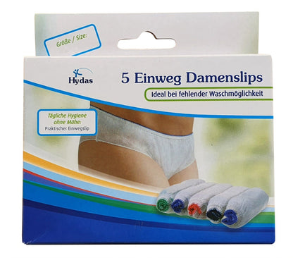 HYDAS Einweg-Damenslips Gr. 38/40,ws,60er Pack