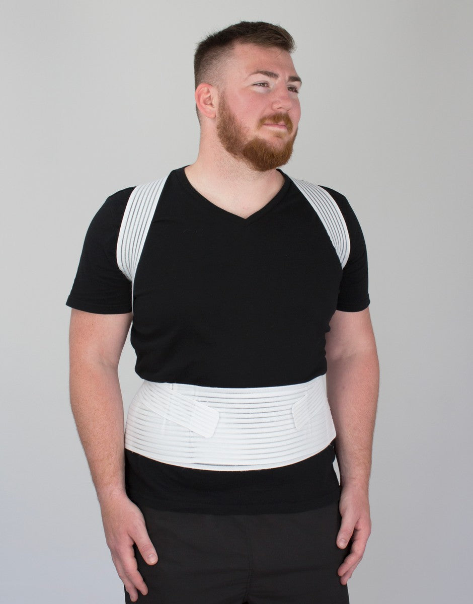 HYDAS Geradehalter mit Stützgürtel, XXL ws