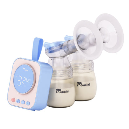 MOMINI TwinPump Doppel-Milchpumpe Vintage