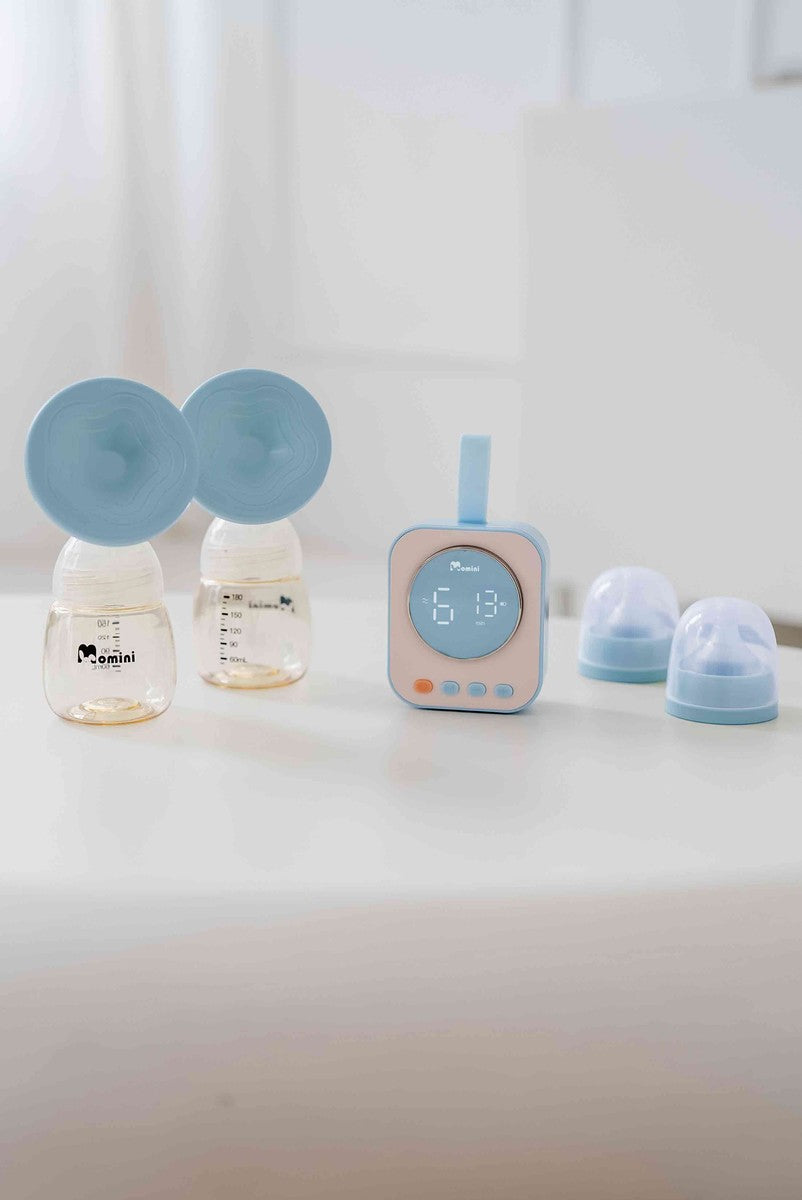 MOMINI TwinPump Doppel-Milchpumpe Vintage