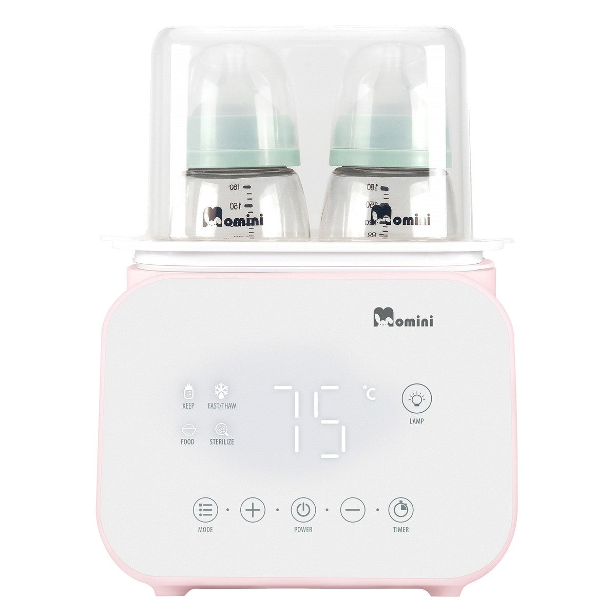 MOMINI MelloDuo Sterilisator & Wärmer 6in1