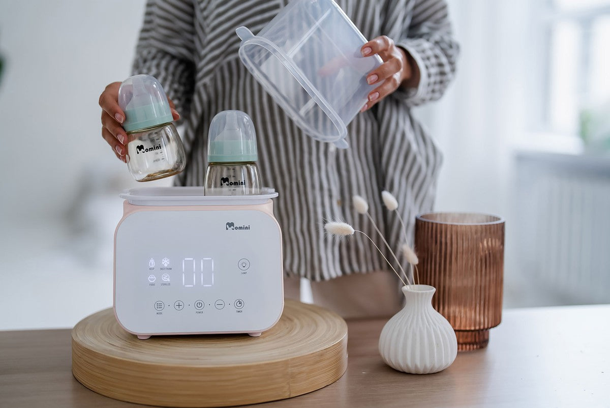 MOMINI MelloDuo Sterilisator & Wärmer 6in1