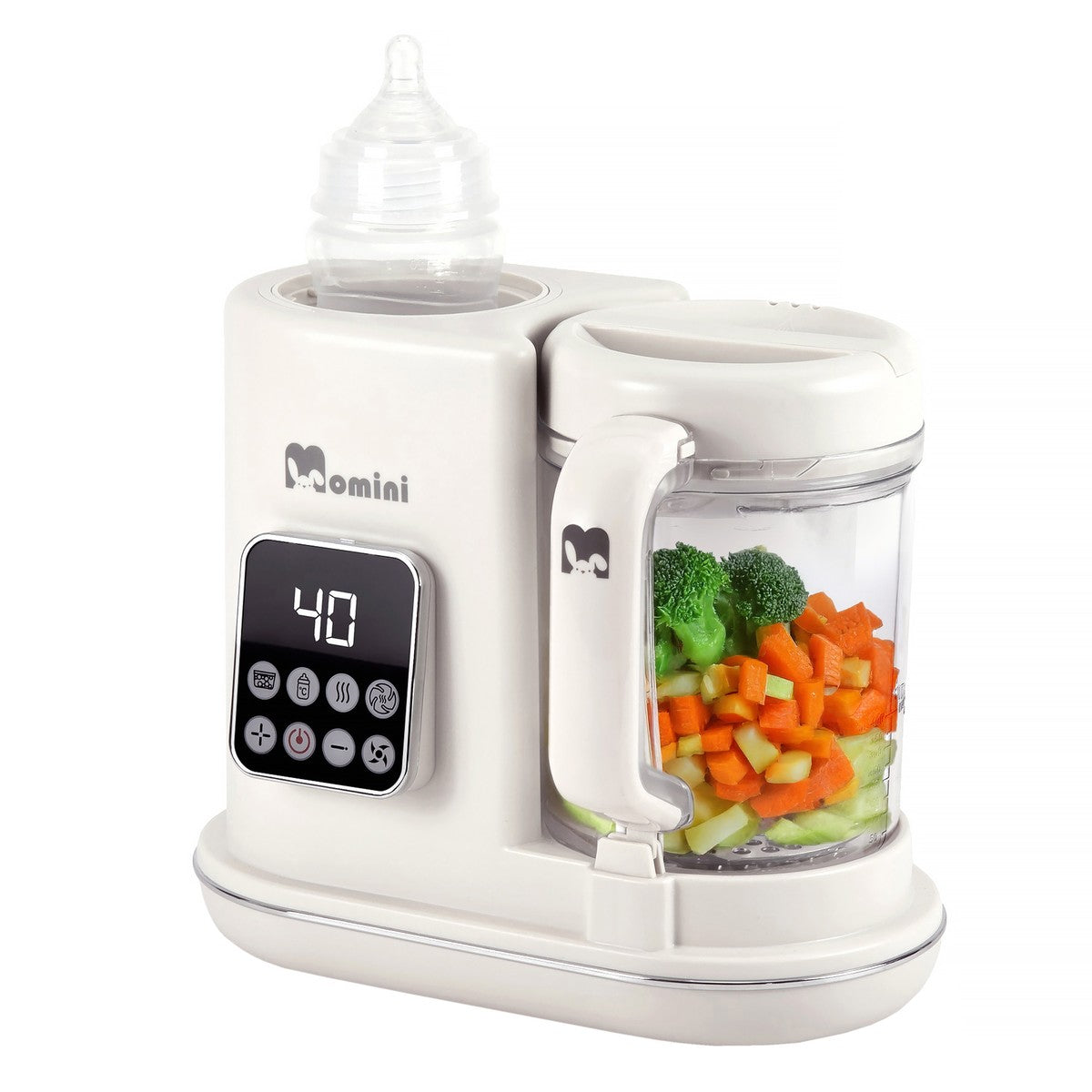 MOMINI MiniChef Dampf-Multimixer 7in1