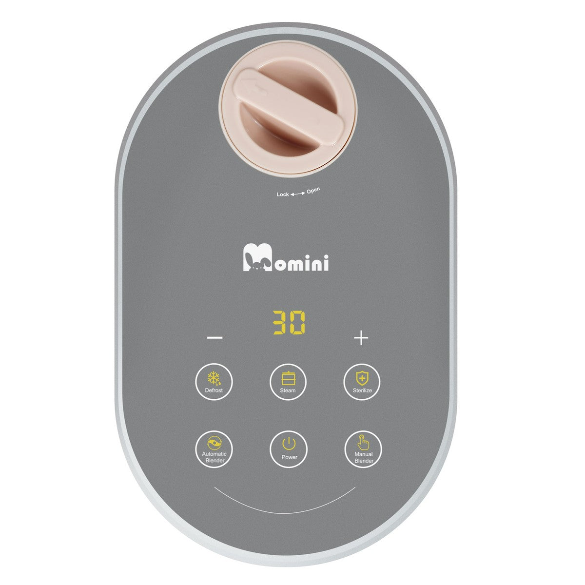 MOMINI NutriBlend Dampf-Multimixer 6in1