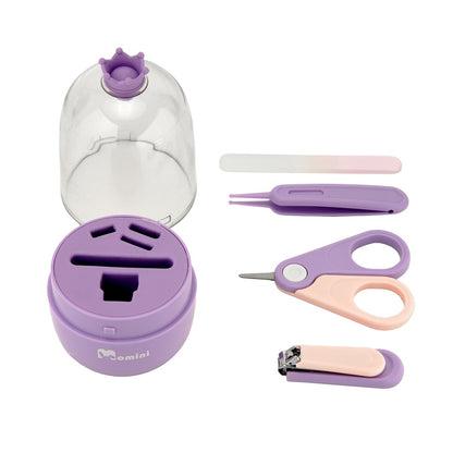 MOMINI Lilac Purple Baby-Nagelpflege-Set