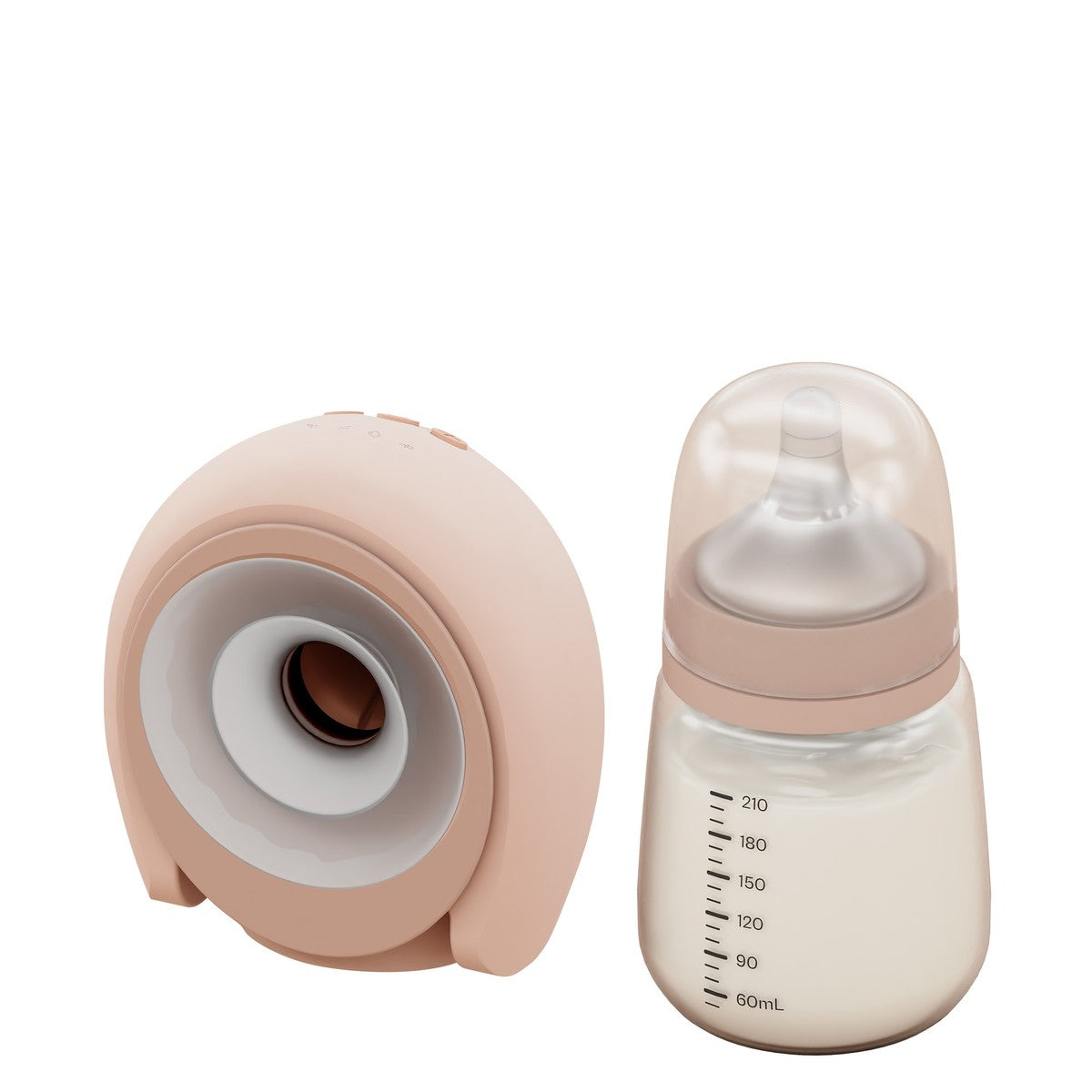 MOMINI SippyPump Twin Kabellose Milchpumpe 2in1