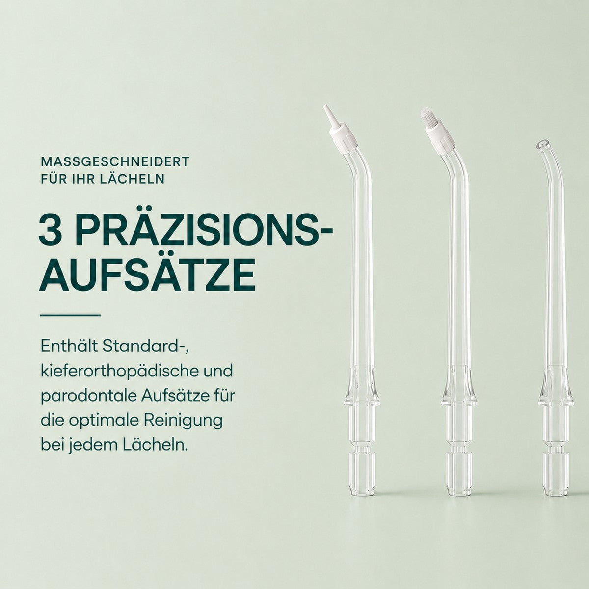 LUCENT Pulse Mundreinigung Wasserflosser Set