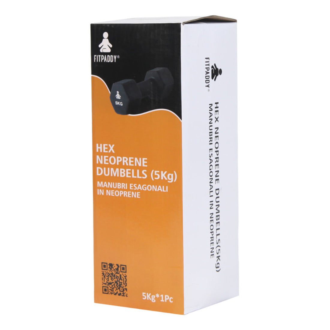 FITPADDY Kurzhantel 5 kg Neopren